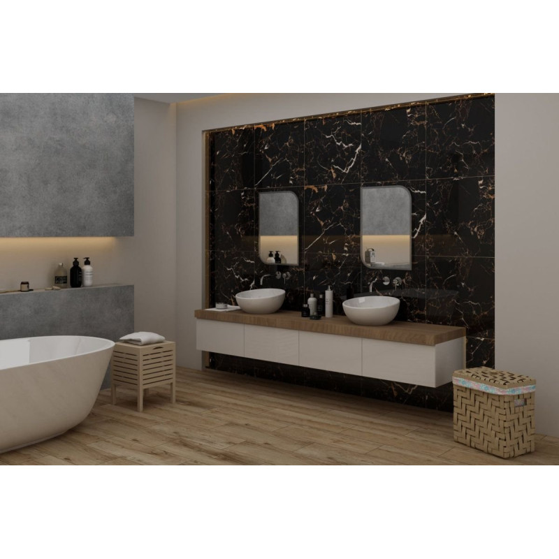 Płytka gresowa 60x60 Golden Chianti czarny gat. I