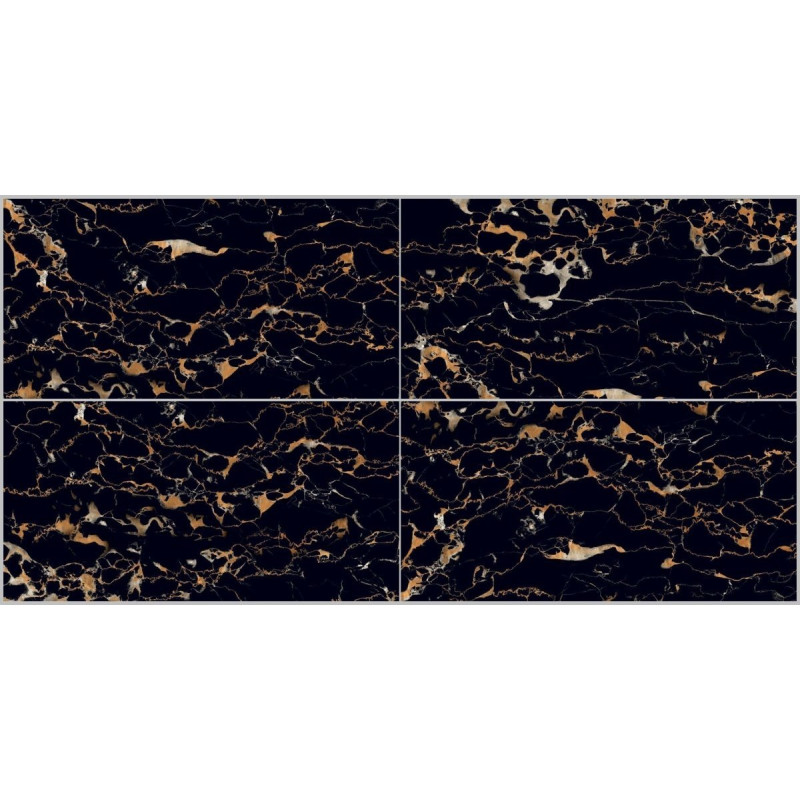 Płytka gresowa 60x120 cm Notte Black czarny gat. I