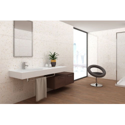 Płytka gresowa 60x120 Terazzo White biały gat. I