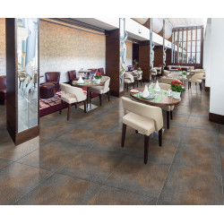 Płytka gresowa 60x60 Cemento Rust Lappato rdzawy gat. I