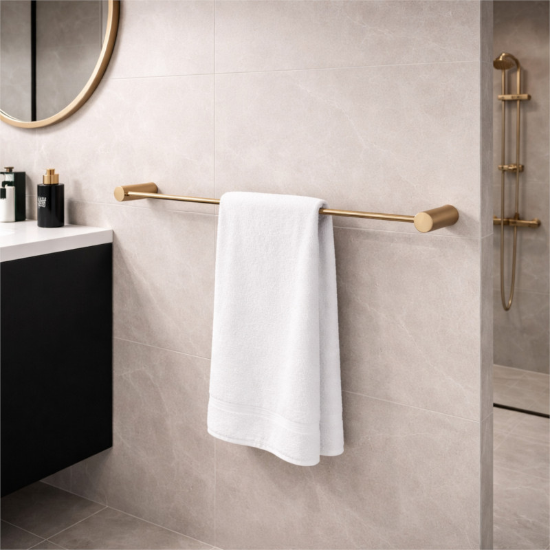 Cersanit Wieszak na ręcznik pojedynczy miedź szczotkowana