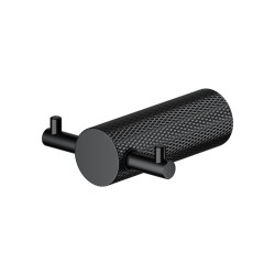 Cersanit haczyk podwójny czarny