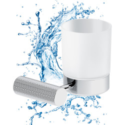 Cersanit Kubek ścienny chrom