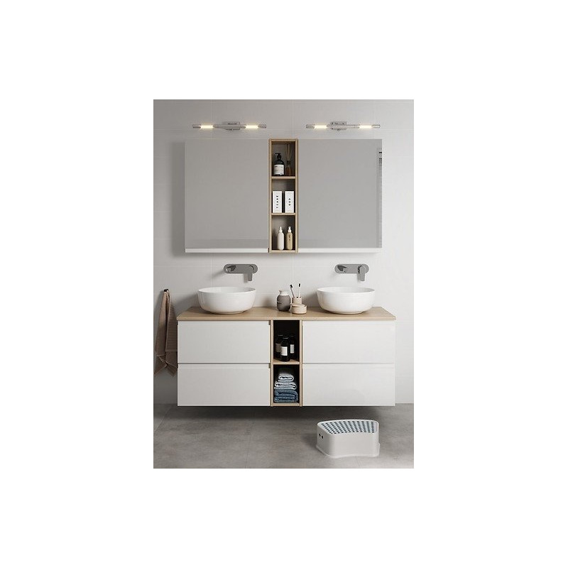 Elegancka umywalka ceramiczna Moduo 40 cm - stylowy akcent do każdej łazienki!