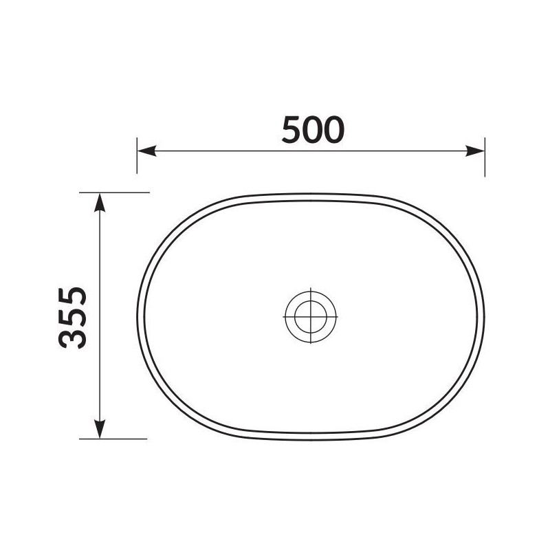 Stylowa umywalka nablatowa Moduo 50 – elegancja i funkcjonalność w Twojej łazience
