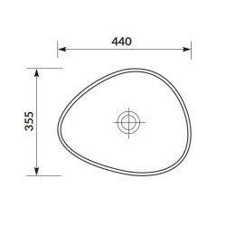 Elegancka Umywalka Nablatowa Moduo 45 - Nietuzinkowy Styl i Wysoka Jakość