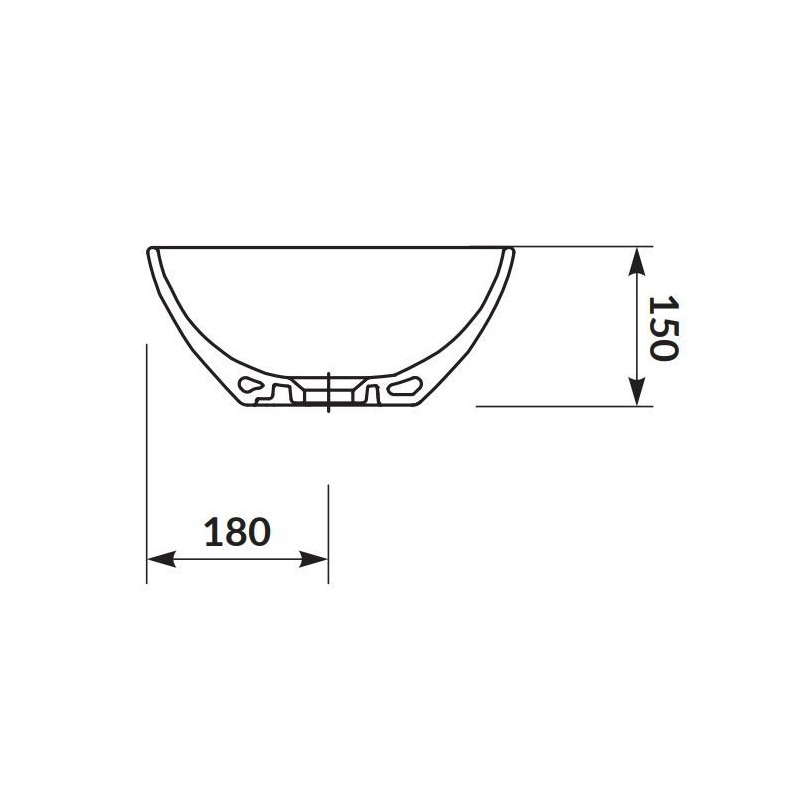Elegancka Umywalka Nablatowa Moduo 45 - Nietuzinkowy Styl i Wysoka Jakość