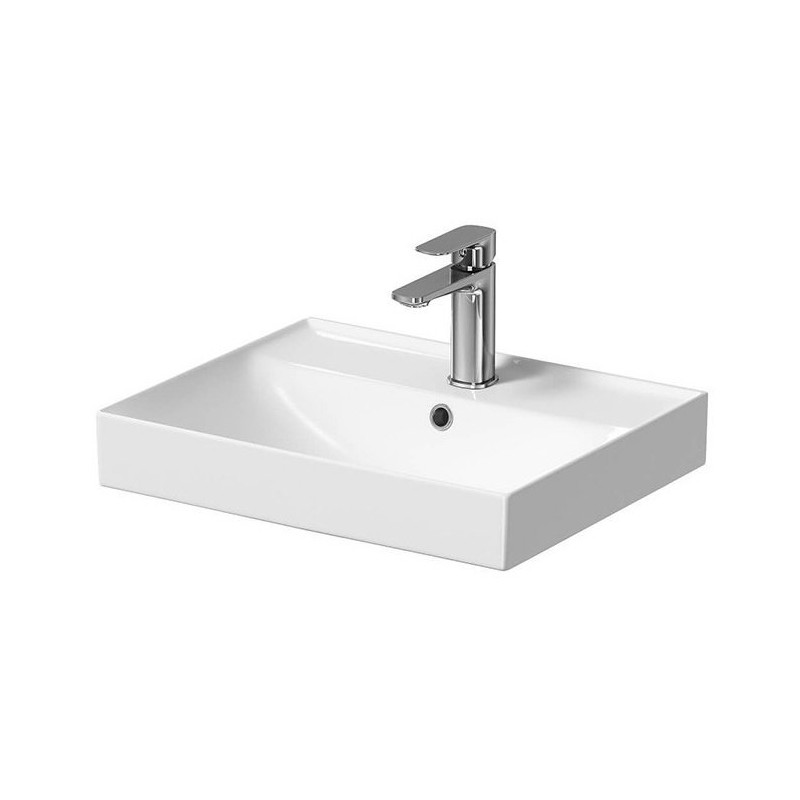 Ceramiczna umywalka Larga 60 cm - styl i funkcjonalność do Twojej łazienki!