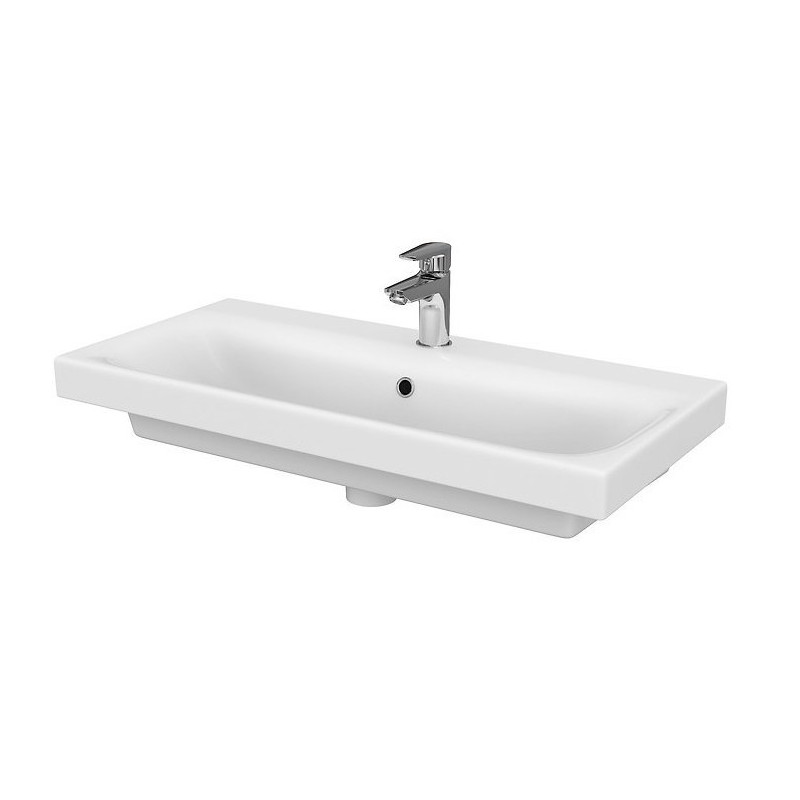 Ceramiczna Umywalka meblowa Moduo Slim 80 cm – Elegancja i Styl w Twojej Łazience!