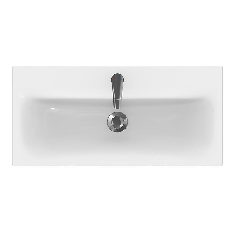 Ceramiczna Umywalka meblowa Moduo Slim 80 cm – Elegancja i Styl w Twojej Łazience!