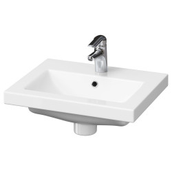 Elegancka Umywalka Ceramiczna Como 50 cm - Styl i Funkcjonalność dla Twojej Łazienki!