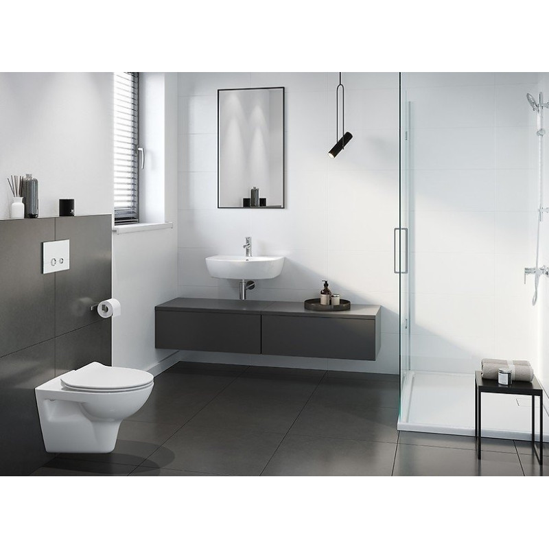 Elegancka Umywalka Ceramiczna Parva 55 cm - Styl i Funkcjonalność w Twojej Łazience