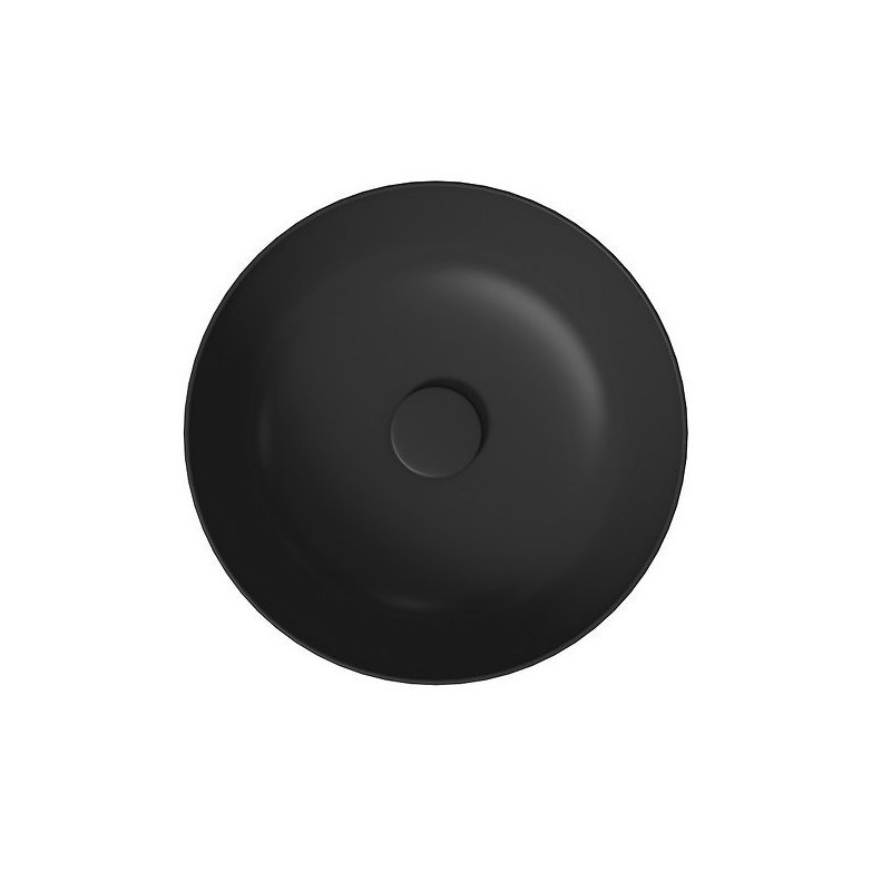 Stylowa Umywalka Nablatowa Larga 40cm Antracyt Mat - Nowoczesny Design