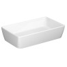 Nowoczesna umywalka nablatowa CERSANIT City 60x36 cm - elegancja w Twojej łazience!