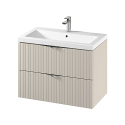 Elegancka Kaszmirowa Szafka z Umywalką Cersanit Tirso 80cm - Nowoczesne Wnętrza