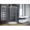 Kabina prysznicowa półokrągła Modern 185 80x80 cm transparentna