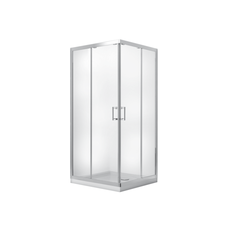 Kabina prysznicowa kwadratowa Modern 185 90x90 cm transparentna