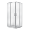 Kabina prysznicowa kwadratowa Modern 185 80x80 cm transparentna