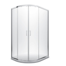 Kabina prysznicowa asymetryczna Modern 185 120x90 cm transparentna