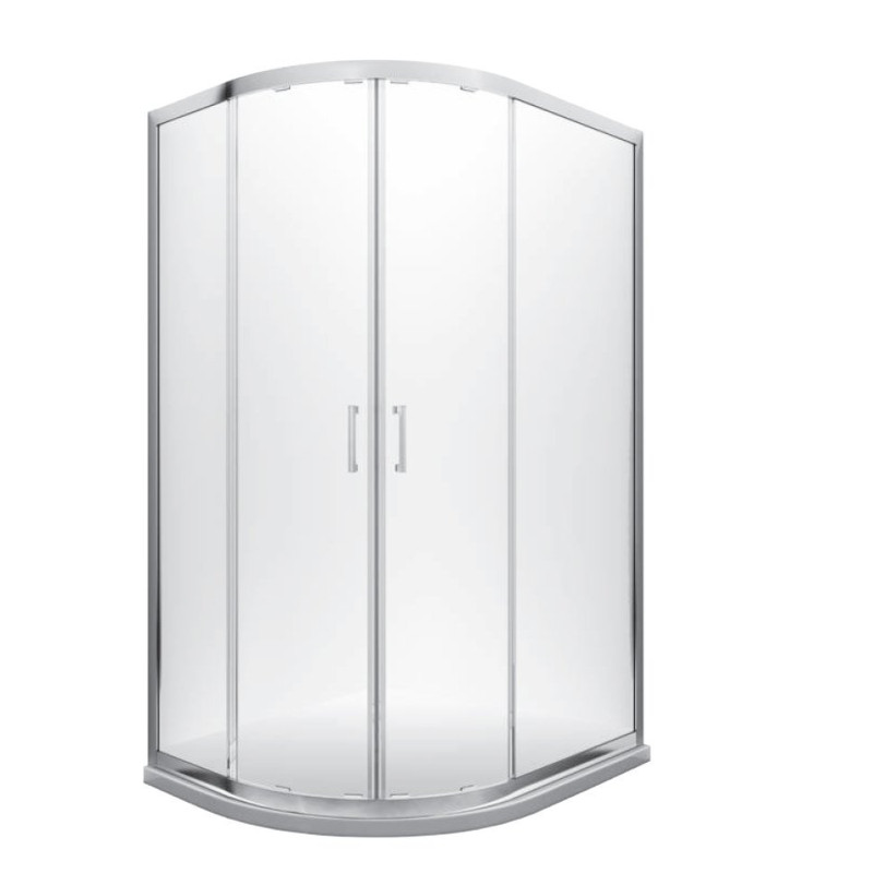 Kabina prysznicowa asymetryczna Modern 185 120x90 cm transparentna