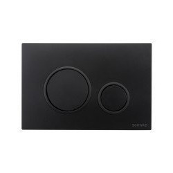 Stylowy Zestaw WC Super Slim z Toaletą Rimless i Stelażem Eco Box - Czarny Design