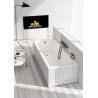 wanna akrylowa Stabilsound Plus® Milos 160x70x57 cm, prostokątna ze stelażem
