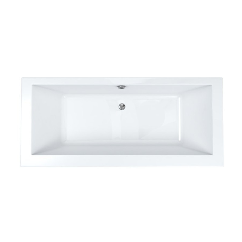 Wanna prostokątna do zabudowy Schedline VELLA SLIM 180x80 ze stelażem