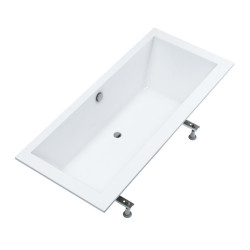 Wanna prostokątna do zabudowy Schedline VELLA SLIM 180x80 ze stelażem