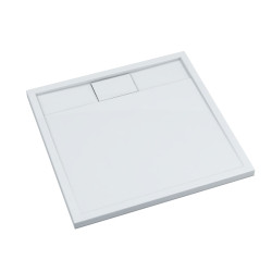 Schedline Brodzik kompozytowy Stabilsound Plus® Charis 90x90x5 cm, kwadratowy, Gwarancja 15 lat