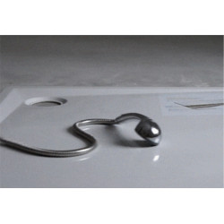 Schedline Brodzik kompozytowy Stabilsound Plus® Charis 80x100x5 cm, prostokątny, Gwarancja 15 lat