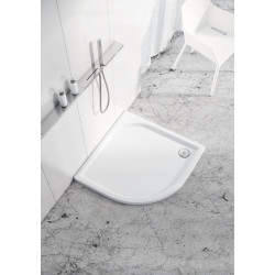 Schedline Brodzik kompozytowy Stabilsound Plus® Canes 90x90x5 cm R55, półokrągły, Gwarancja 15 lat