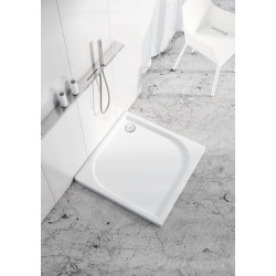 Schedline Brodzik kompozytowy Stabilsound Plus® Canes 90x90x5 cm, kwadratowy, Gwarancja 15 lat