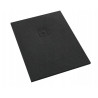Brodzik prostokątny kompozytowy Schedline PROTOS Black Stone 140x70