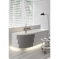 Obudowa uniwersalna do wanien prostokątnych (max 200x100x60 cm) i półokrągłych (max 290x60 cm)