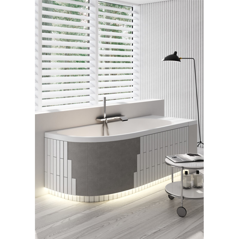 Obudowa uniwersalna do wanien prostokątnych (max 200x100x60 cm) i półokrągłych (max 290x60 cm)