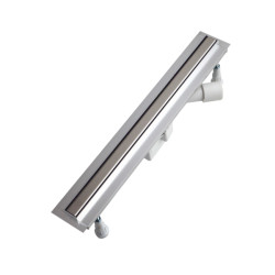 Odpływ liniowy Slight Line 90x3,5x9,5 cm z maskownicą Slight-Steel