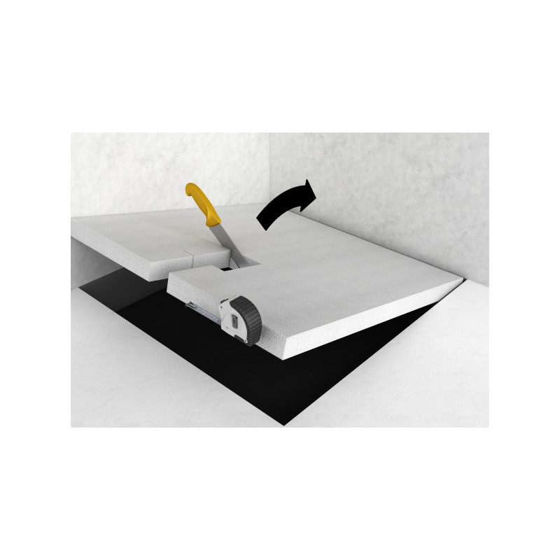 Podbudowa montażowa Stabilsound Plus® 140x100x8 cm