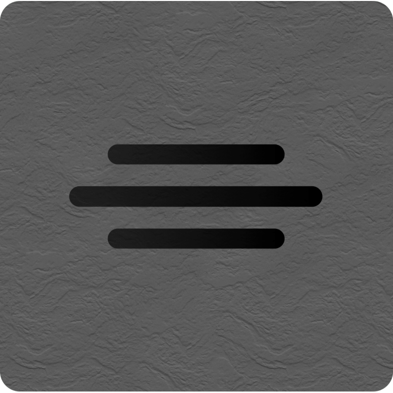 Schedline Brodzik kompozytowy Stabilsound Plus® Protos Grey Stone 70x120x3,5 cm, prostokątny, Gwarancja 15 lat