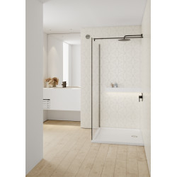 Schedline Brodzik akrylowy Sharper 80x80x4,5 cm, kwadratowy, Gwarancja 7 lat