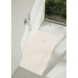 Schedline Brodzik kompozytowy Stabilsound Plus® Protos Cashemere Stone 80x120x3,5 cm, prostokątny, Gwarancja 15 lat