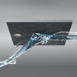 Schedline Brodzik kompozytowy Stabilsound Plus® Protos Cashemere Stone 90x180x4 cm, prostokątny, Gwarancja 15 lat