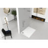 Schedline Brodzik kompozytowy Stabilsound Plus® Libra Smooth White 70x90x3 cm, prostokątny, Gwarancja 15 lat