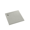Schedline Brodzik kompozytowy Stabilsound Plus® Libra Cement Stone 80x80x3 cm, kwadratowy, Gwarancja 15 lat