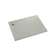 Schedline Brodzik kompozytowy Stabilsound Plus® Libra Cement Stone 70x80x3 cm, prostokątny, Gwarancja 15 lat