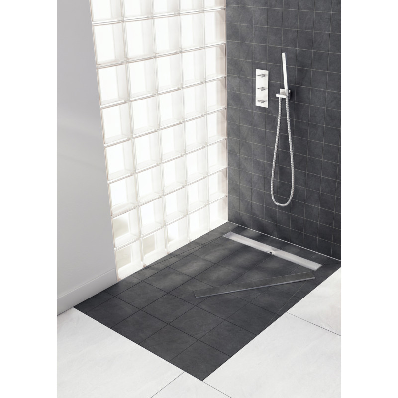 Brodzik podpytkowy Stabilsound Plus® 90x100x5/12,5 cm, prostokątny