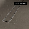 Odpływ liniowy Slight Line Low 60x3,5x6,5 cm z maskownicą Slight-Steel