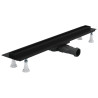 Odpływ liniowy Slight Line Low Black 80x3,5x6,5 cm z maskownicą Slight-Plate Black