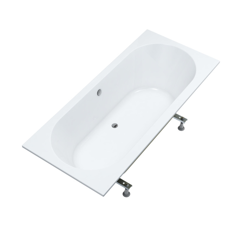 wanna akrylowa Stabilsound Plus® Celestia 170x75x57 cm, prostokątna ze stelażem