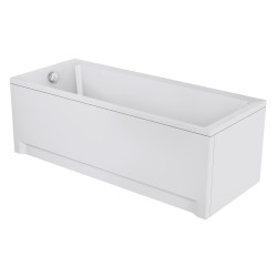Cersanit Wanna Prostokątna Balinea 170X70 z białą Obudową i Syfonem