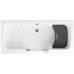 Wanna z drzwiami dla osób starszych Polimat OVI 160x75 lewa + panel przedni